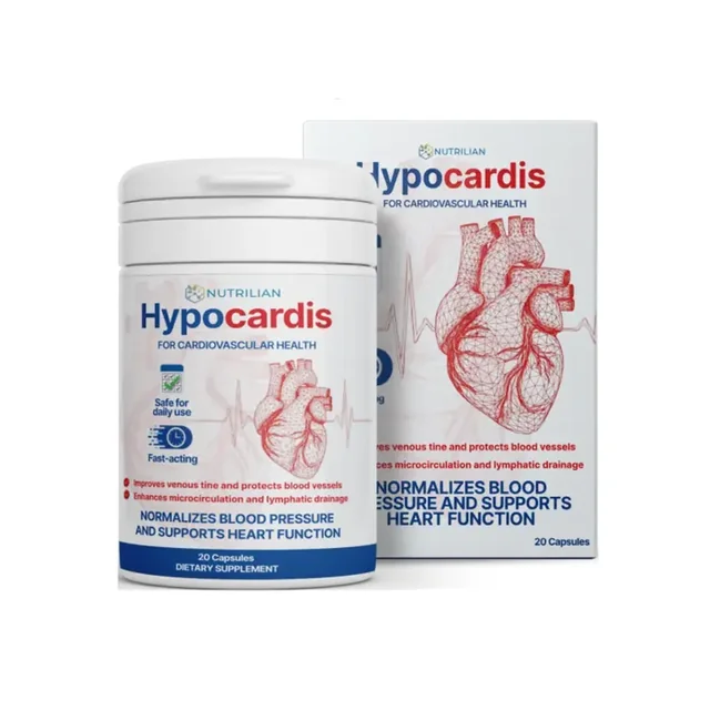 Hypocardis : Cápsulas Cardiovasculares