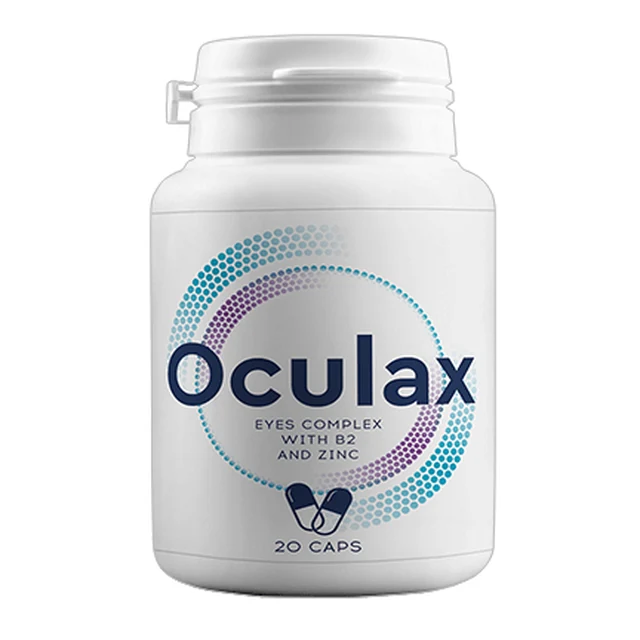 Oculax: Cápsulas com B2 e Zinco
