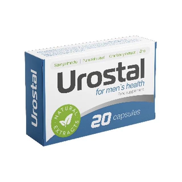 Urostal : Cápsulas com Zinco e Sementes de Abóbora